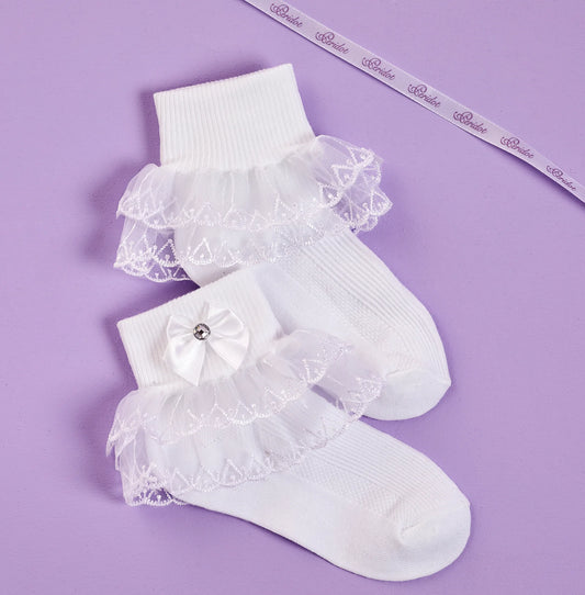 Macey Communion Socks P316 PD26