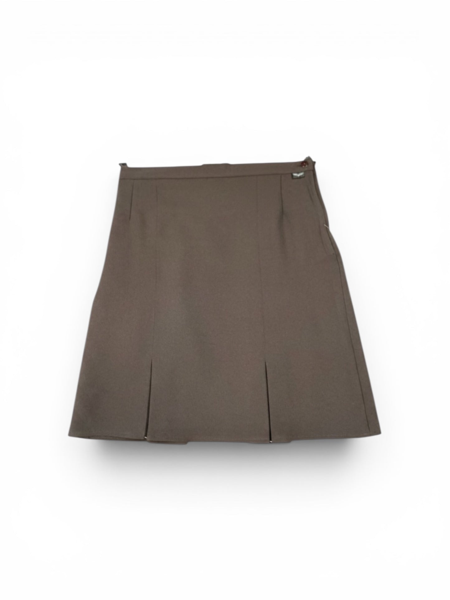 Brown 4 Pleat Skirt ECO LABEL