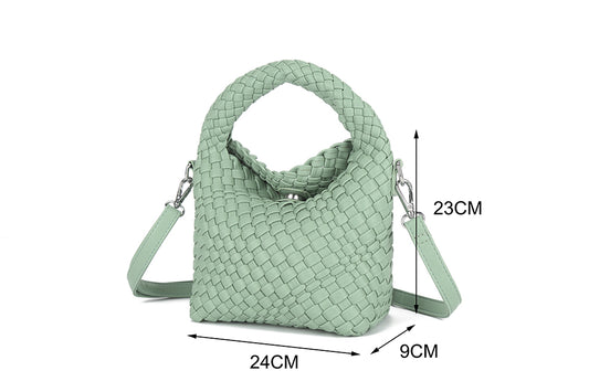 Ladies Woven Handbag (J69032)