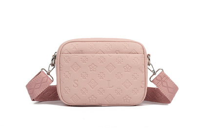 Ladies Crossbody Bag with Embossed Detailing (J69041)