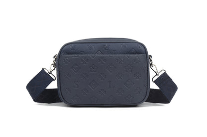 Ladies Crossbody Bag with Embossed Detailing (J69041)