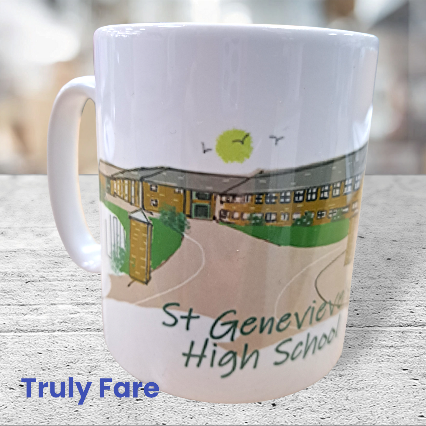 St Geneveive's cup keepsake