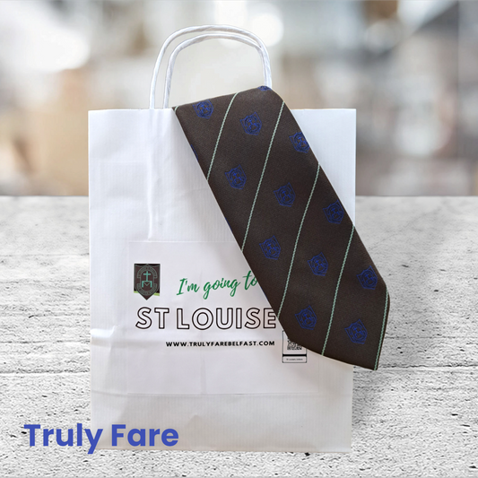 St Louise's Tie bag