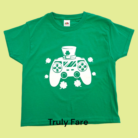Play station controller Green T