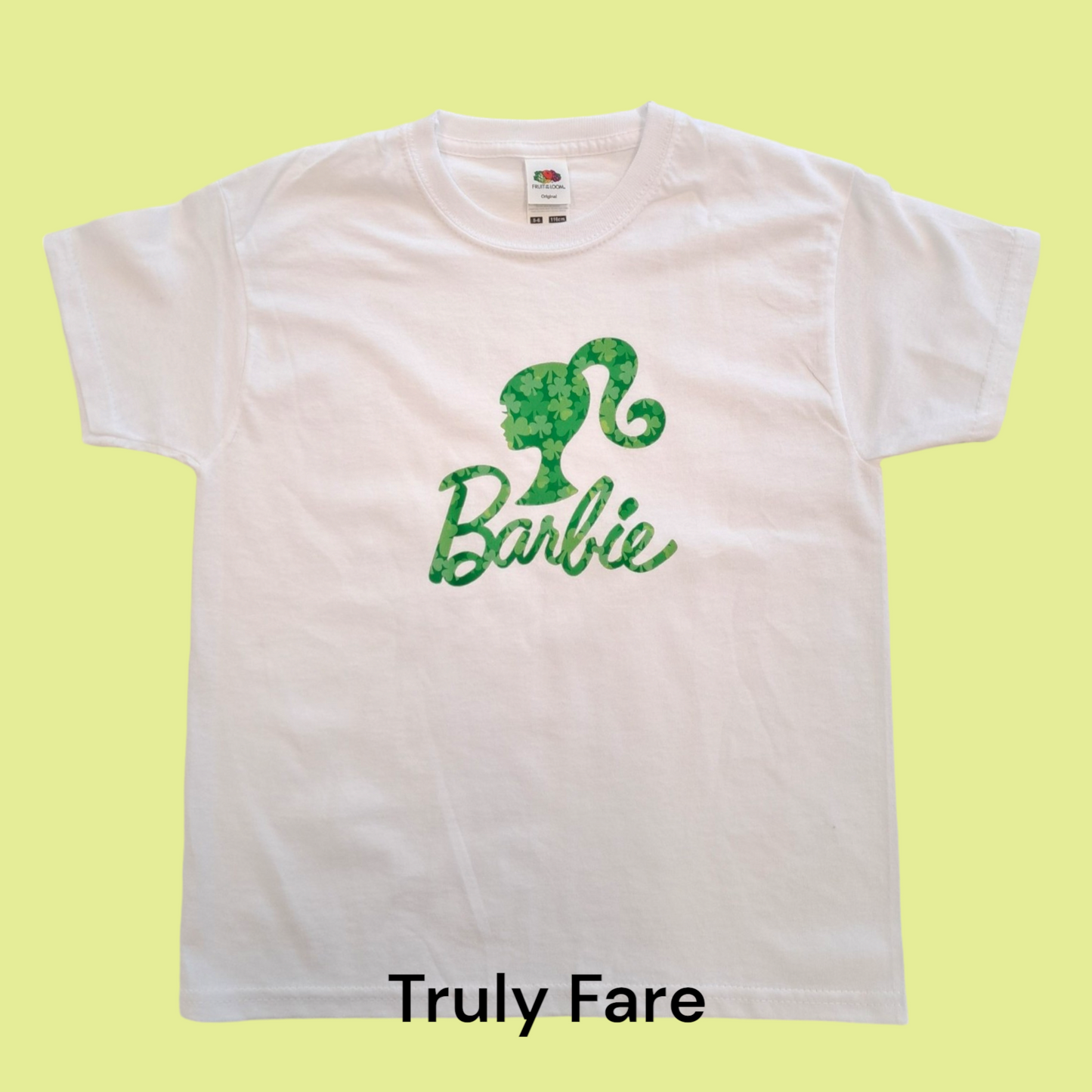 Barbie White T