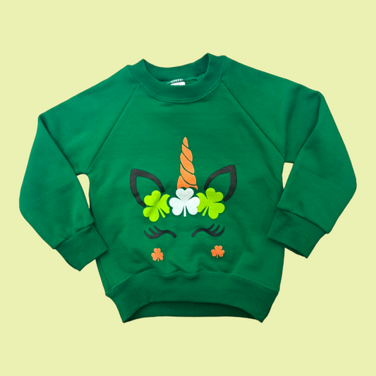 Unicorn Green Sweatshirt