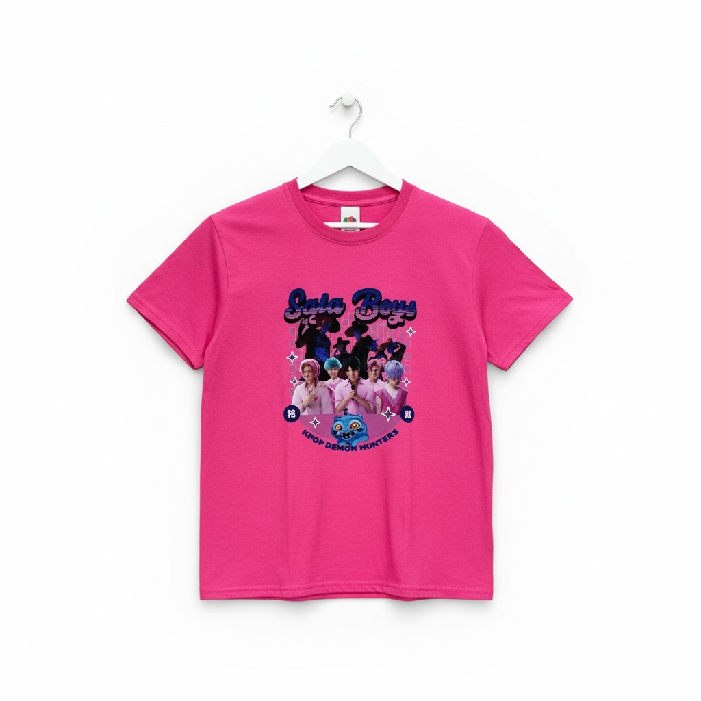 Saja Boys Pink T-Shirt
