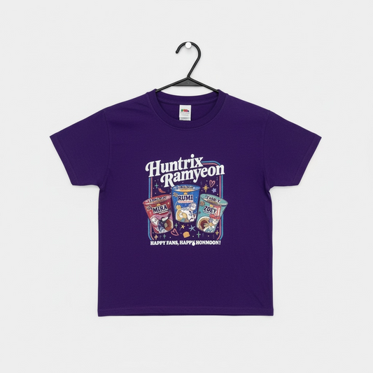 Huntrix Ramyeon Purple T-Shirt