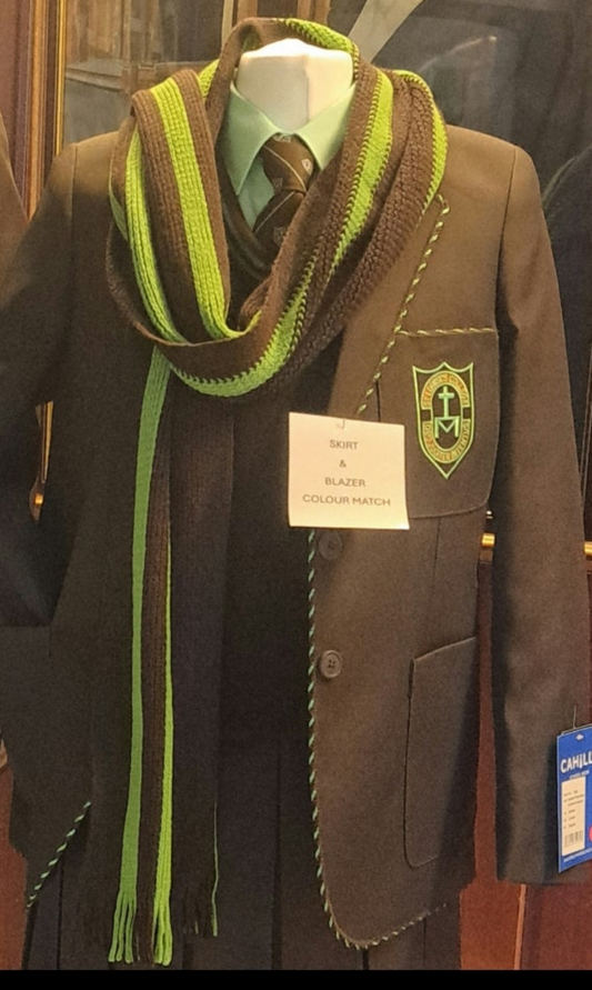 St Louise's Girl's Blazer GREEN CREST