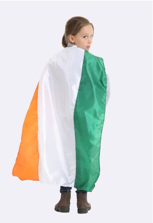 Ireland wearable kids flag cape