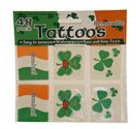 Irish tattoos 48pk