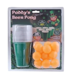 Paddy's beer pong set