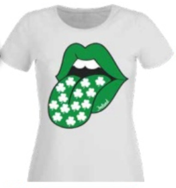 Shamrock tongue t-shirt