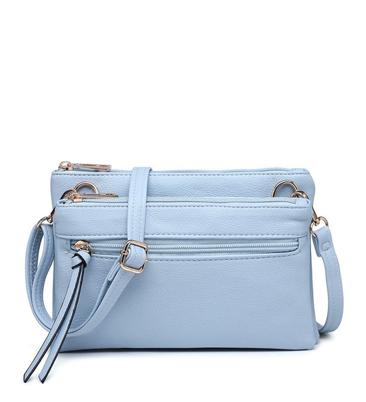 Small Ladies Crossbody Bag in Blue