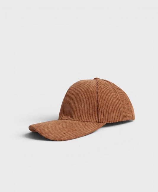 Trendy Corduroy ladies Cap Camel