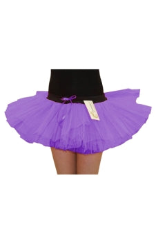 Girls 3-Layered Purple Tutu Skirt (5-10yrs)