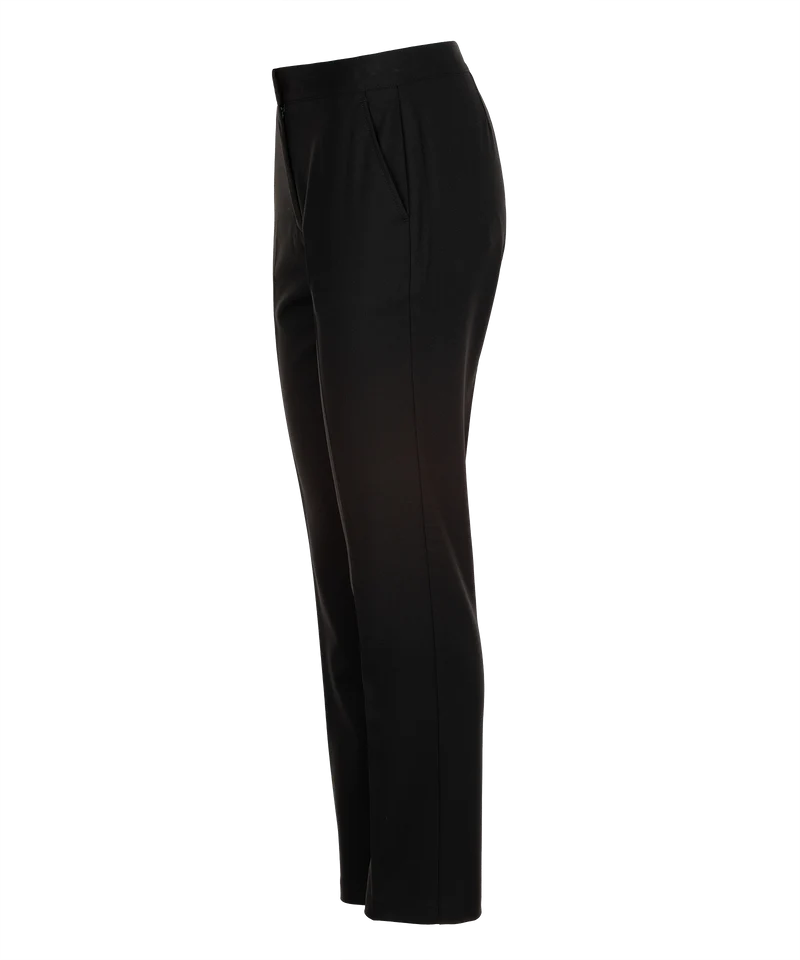 Girls Eco Black Slim Cut Trousers