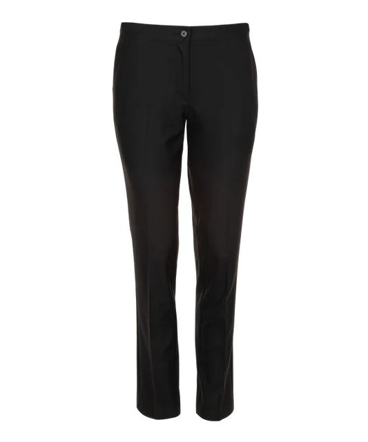 Girls Eco Black Slim Cut Trousers