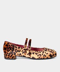Joe Browns - Leopard Lou Double Strap Mary Jane - kc474a