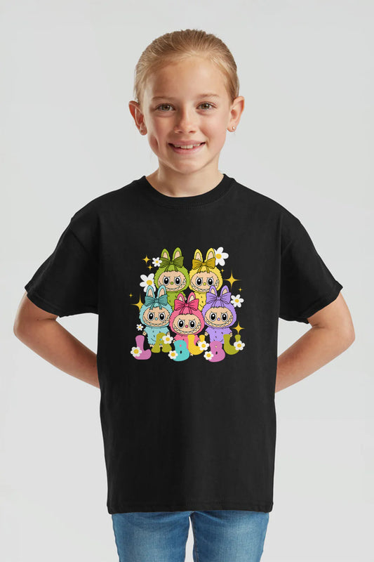 Daisy Squad Printed T-Shirt - Black