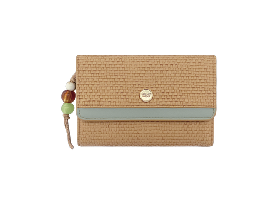 Ladies Light Green L&S Purse
