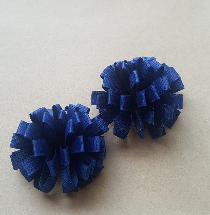 Ribbon Flower Bobble 8 COLOURS to choose from