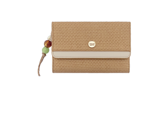 Ladies Off White L&S Purse