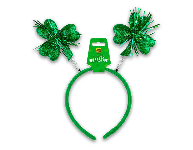St Patrick's Day Shamrock Headband