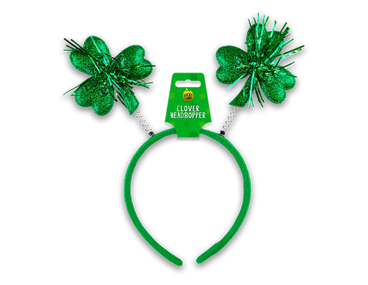 St Patrick's Day Shamrock Headband