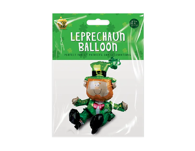 St Patrick's Day Leprechaun Balloon