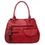 Multi compartment handbag RED ygc975