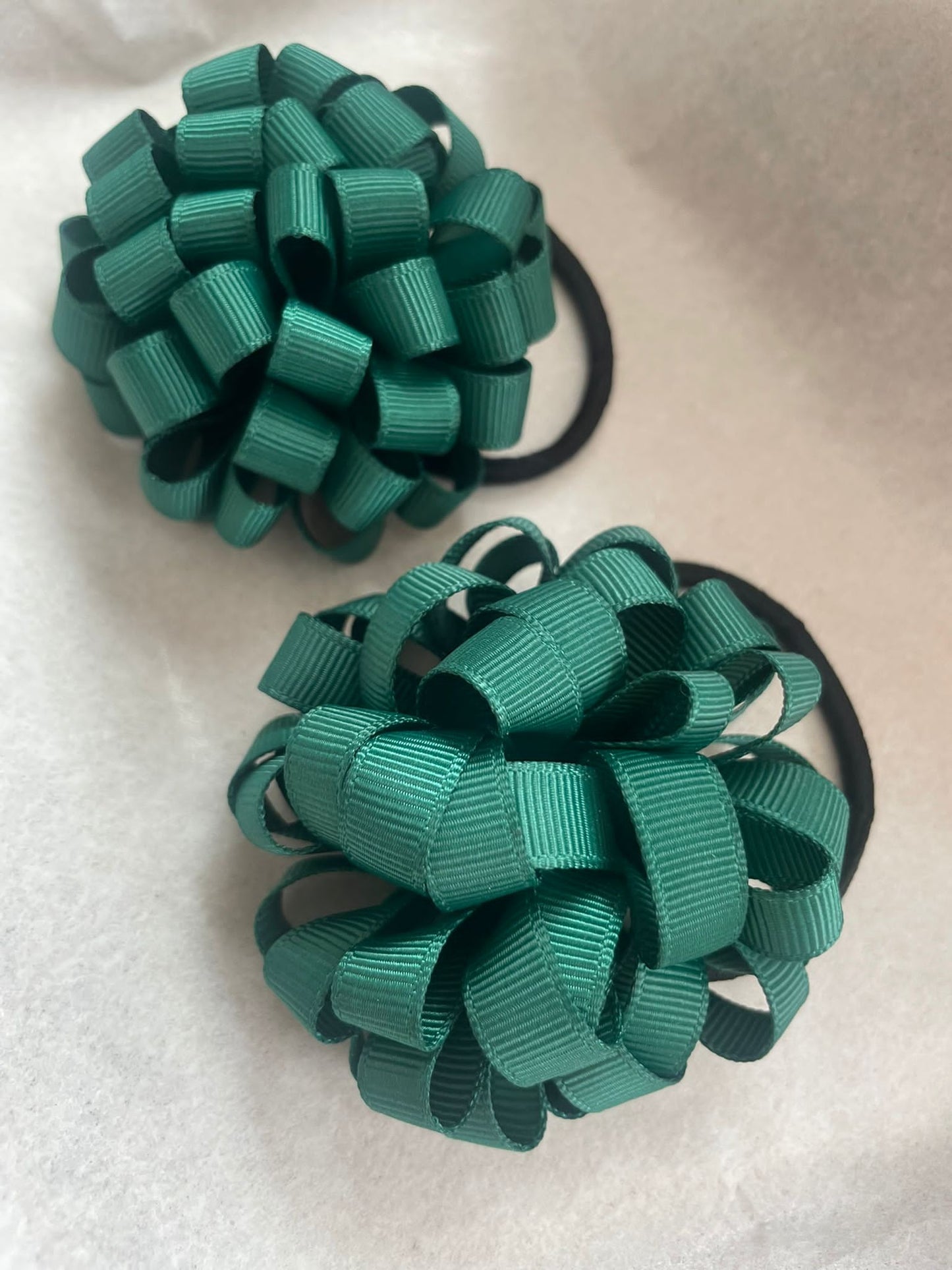 Ribbon Flower Bobble 8 COLOURS to choose from