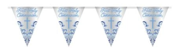 First Holy Communion blue bunting