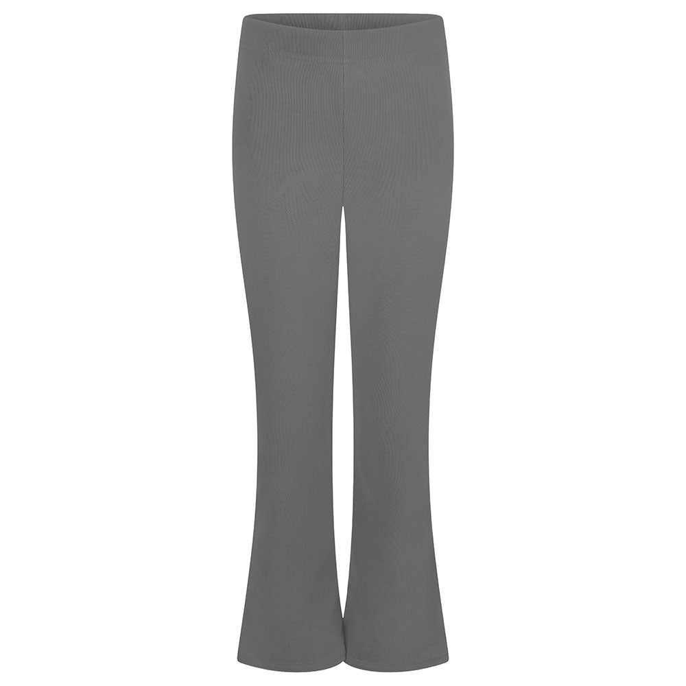 Girls Ribbed Flare Trousers - 3 colours to choose from