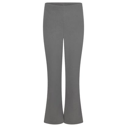 Girls Ribbed Flare Trousers - 3 colours to choose from