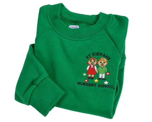 St Kieran's NURSERY Sweatshirt Green