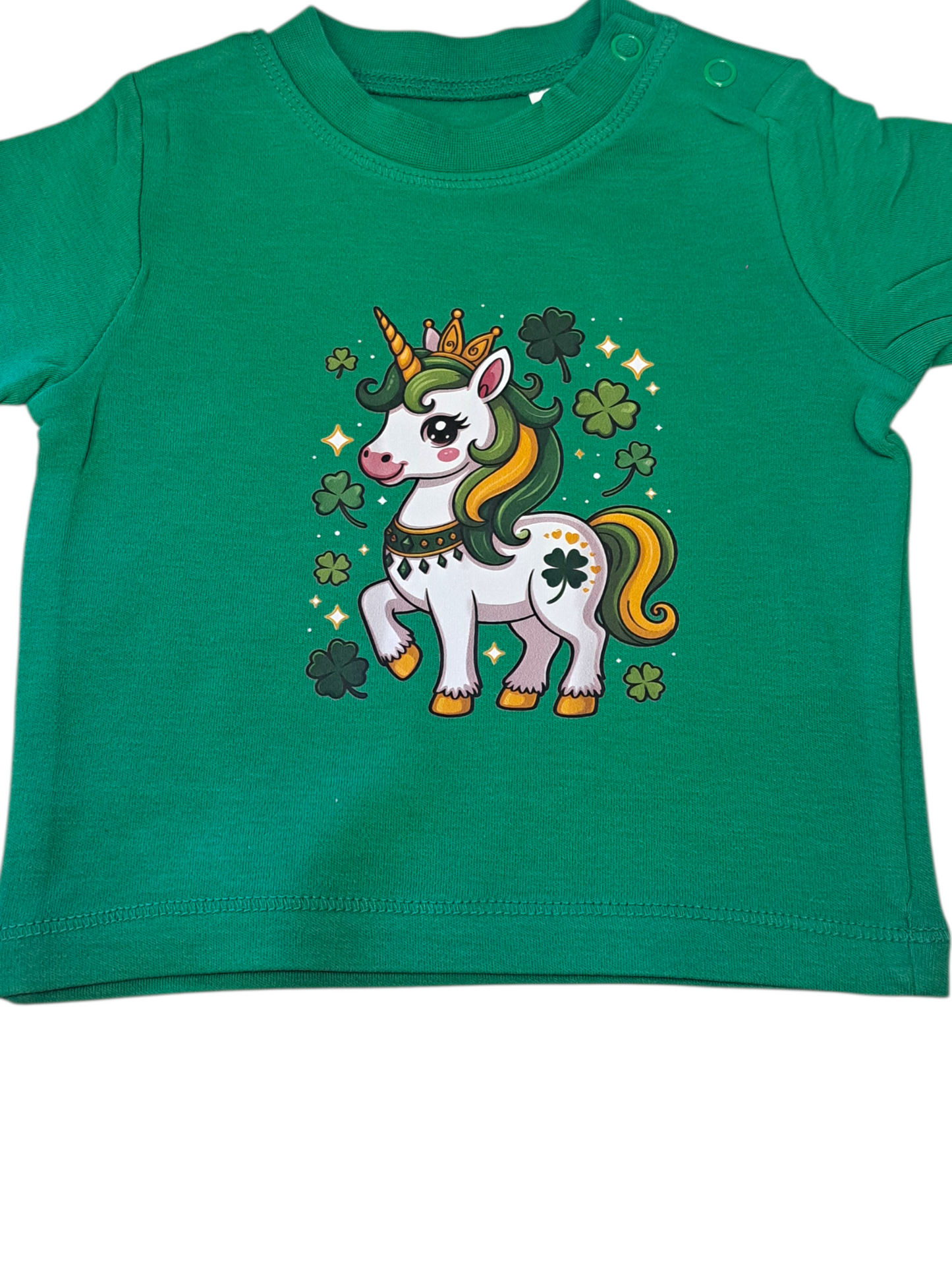 Unicorn Baby Green T-Shirt