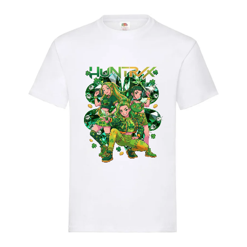 Huntrix Shamrock White T-Shirt