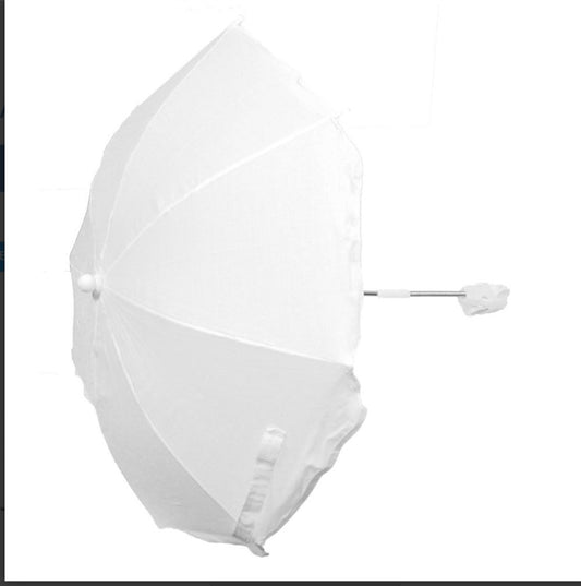 White parasol
