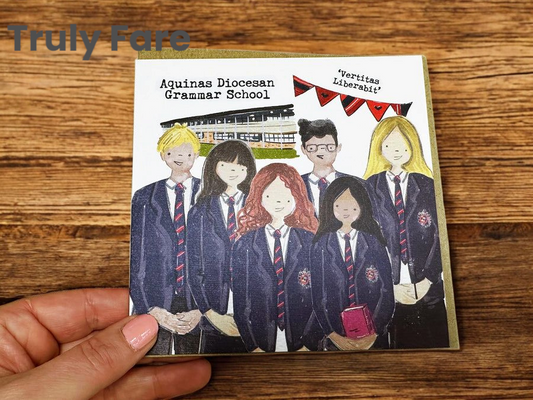 Aquinas Greetings Card