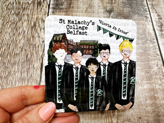 St Malachy's Square Drink Coaster