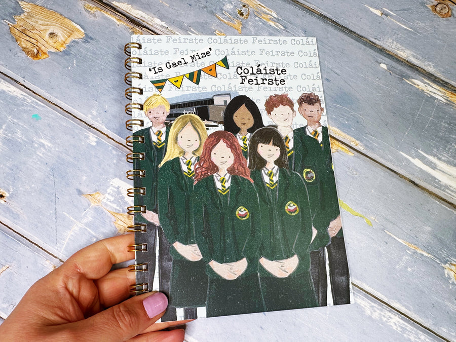 Colaiste Feirste A5 Ring Bound Notebook