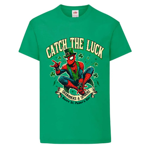 Catch the Luck Green T-Shirt