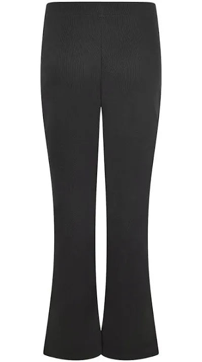 Girls Ribbed Flare Trousers - 3 colours to choose from