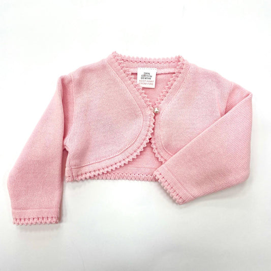 Pink Bolero Pearl Button