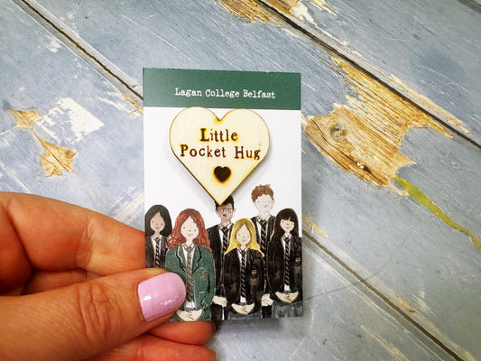 Lagan College Pocket Hug Keepsake