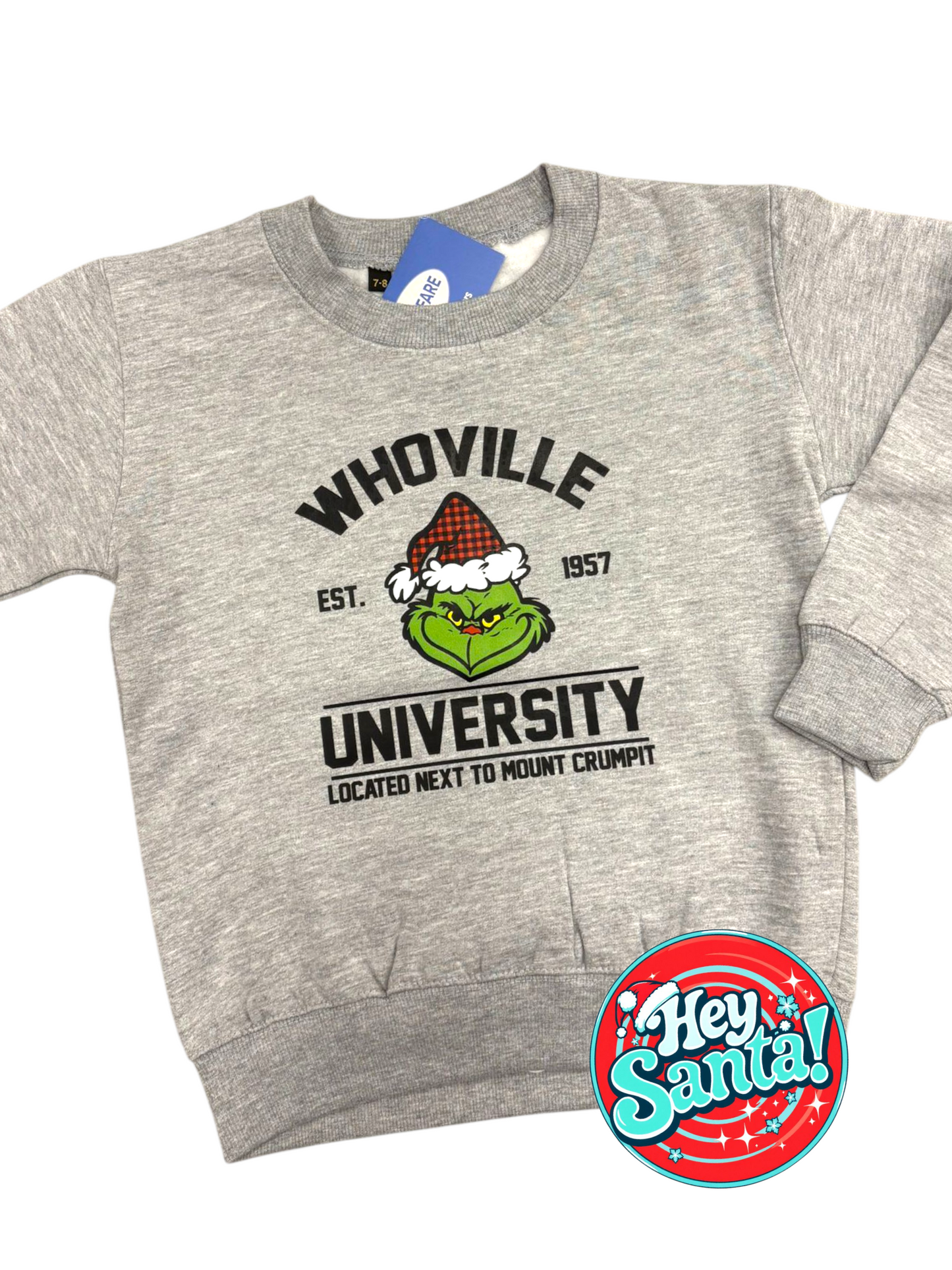 Christmas Jumper Whoville Uni Grey