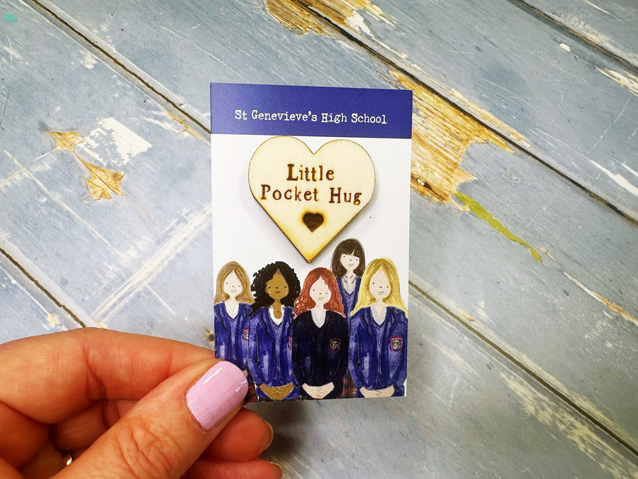 St Genevieve's Pocket Hug Keepsake