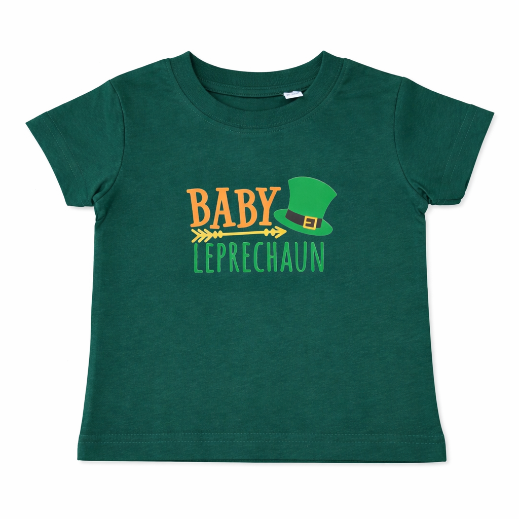 Baby Leprechaun Bottle Green T-Shirt