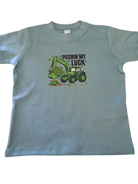 Pushin My Luck Sage T-Shirt